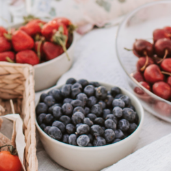 Marzipan Heidelbeeren